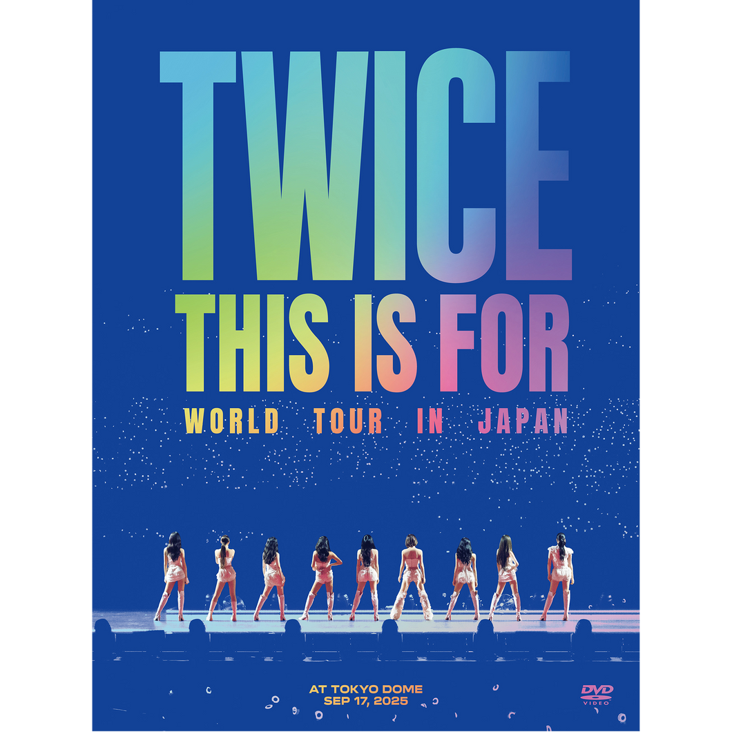 PREORDER] TWICE 'THIS IS FOR' WORLD TOUR IN JAPAN DVD (Limited