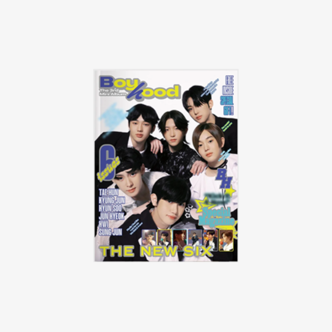 THE NEW SIX (TNX) The 3rd Mini Album 'BOYHOOD' – K-POP BAZAAR