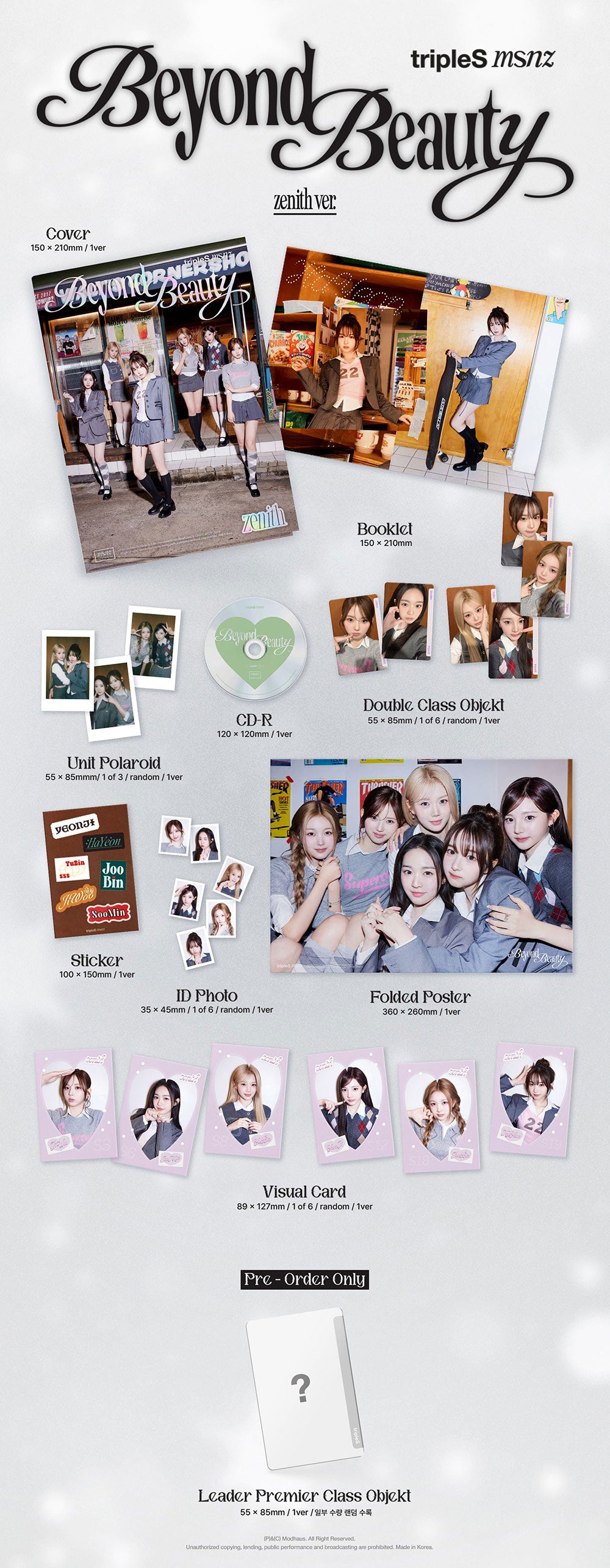 tripleS msnz Mini Album 'Beyond Beauty' – K-POP BAZAAR