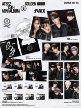 Load image into Gallery viewer, [PREORDER] ATEEZ 15th Mini Album 'GOLDEN HOUR : Part.6' (Digipack Unit Ver.)
