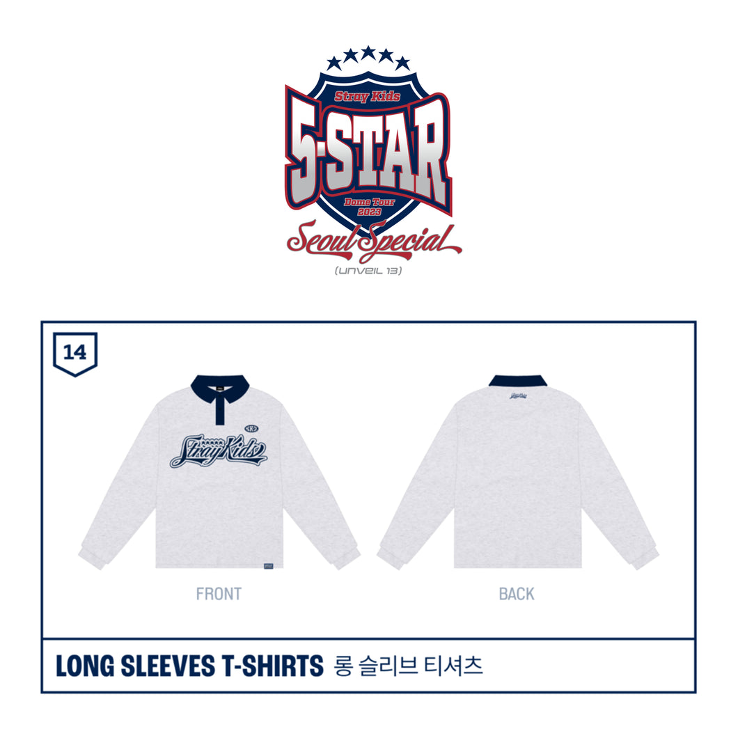 Stray Kids 5-STAR Dome Tour 2023 Seoul Special (UNVEIL 13) MD - Long Sleeves T-Shirts
