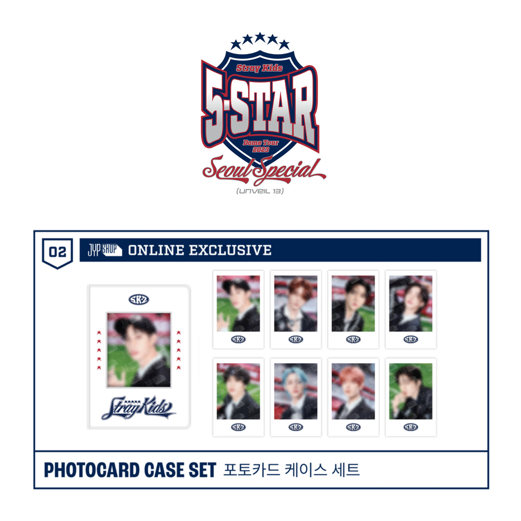 Stray Kids 5-STAR Dome Tour 2023 Seoul Special (UNVEIL 13) MD - Photocard Case Set