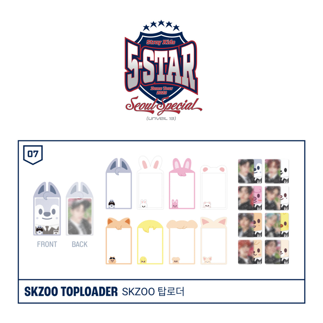 Stray Kids 5-STAR Dome Tour 2023 Seoul Special (UNVEIL 13) MD - SKZOO Toploader