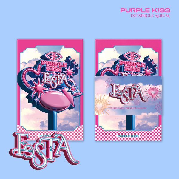 PURPLE KISS 1st Single Album 'FESTA' (POCAALBUM Ver.)