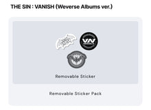 Load image into Gallery viewer, [PREORDER] ENHYPEN 7th Mini Album 'THE SIN : VANISH' (Weverse Albums Ver.) + Weverse Shop Benefit

