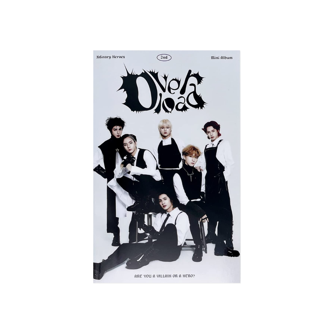 Xdinary Heroes 2nd Mini Album 'Overload' – K-POP BAZAAR Xdinary Heroes 2nd Mini Album 'Overload' – K-POP BAZAAR