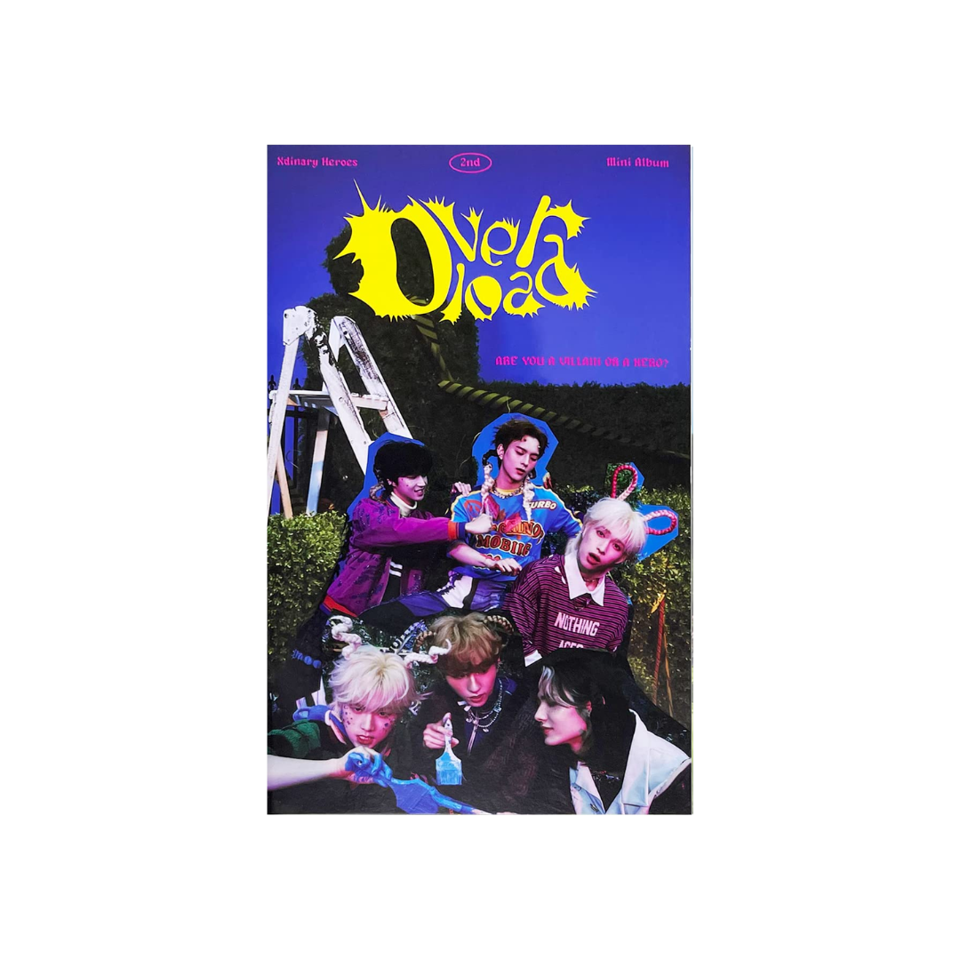 Xdinary Heroes Overload ポスター Xdinary Heroes 2nd Mini Album Overload Official Poster