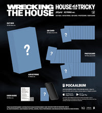 Load image into Gallery viewer, [PREORDER] xikers 6th Mini Album &#39;HOUSE OF TRICKY : WRECKING THE HOUSE&#39; (Keyring Ver.)

