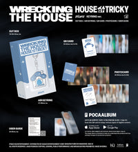 Load image into Gallery viewer, xikers 6th Mini Album 'HOUSE OF TRICKY : WRECKING THE HOUSE' (Keyring Ver.)
