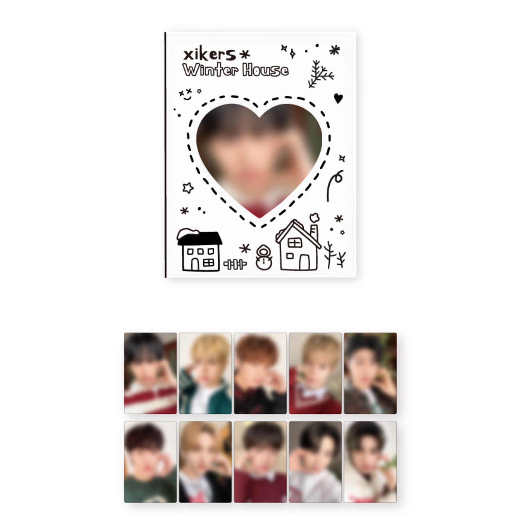 xikers WINTER MERCH 'Winter House' Official MD - Collect Book – K
