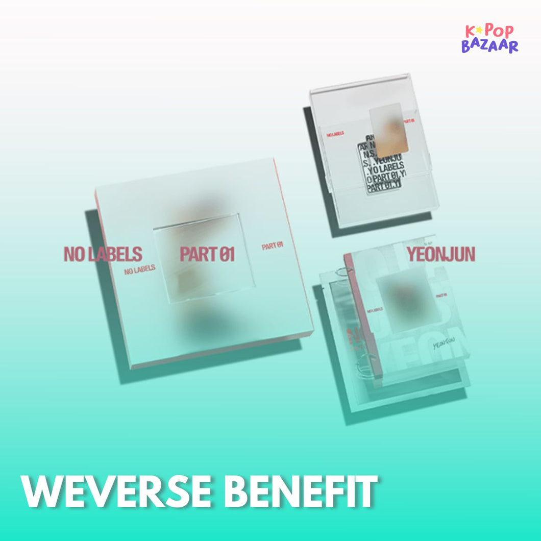 [PREORDER] YEONJUN 1st Mini Album 'NO LABELS: PART 01' + Weverse Shop Benefit