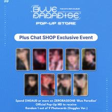 Load image into Gallery viewer, ZEROBASEONE 5th Mini Album ‘BLUE PARADISE’ Official Pop-Up MD - Heart Pendant Keyring
