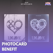 Load image into Gallery viewer, XLOV 1st Mini Album &#39;UXLXVE&#39; + Store Benefit
