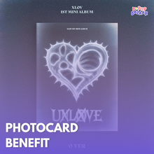Load image into Gallery viewer, XLOV 1st Mini Album &#39;UXLXVE&#39; + Store Benefit
