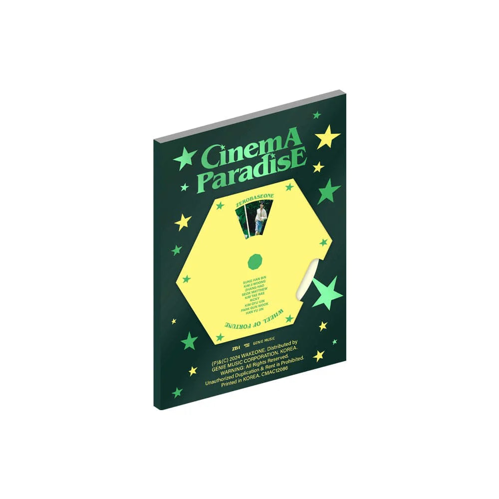 ZEROBASEONE The 4th Mini Album 'CINEMA PARADISE' – K-POP BAZAAR
