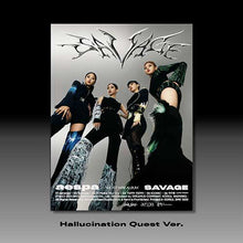 Load image into Gallery viewer, aespa 1st Mini Album &#39;Savage&#39; - Hallucination Quest Version
