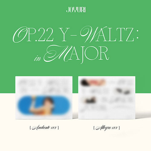 Jo Yuri 1st Mini Album 'Op.22 Y-Waltz : in Major'