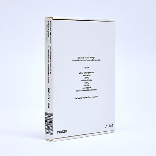 RM (BTS) 1st Album 'Indigo' (Book Edition)