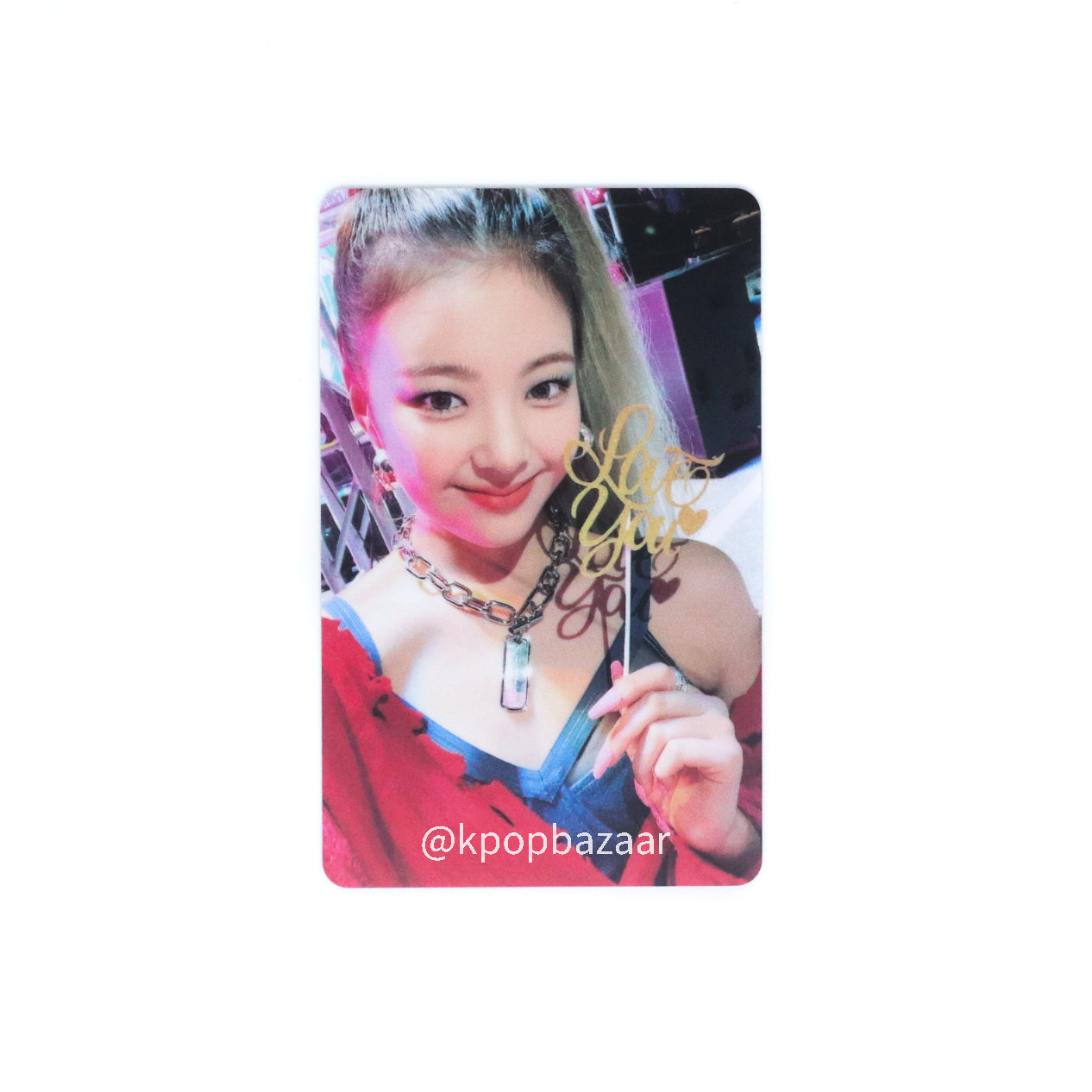 ITZY 'Crazy In Love' Soundwave Lucky Draw Benefit Photocard