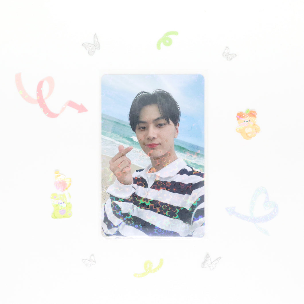 Sakura - K-Pop Photo Card Holographic Sleeves (57x89mm)