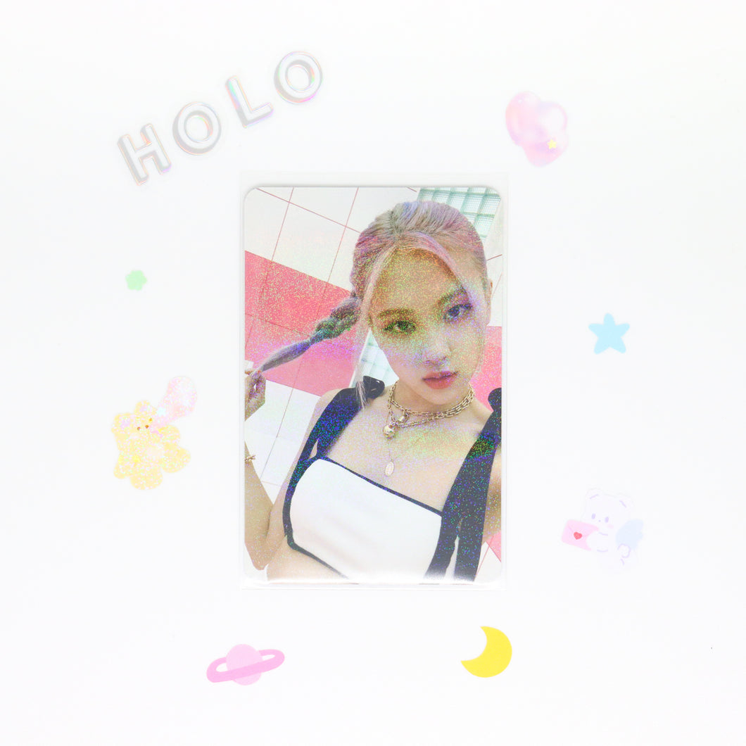 Fine Glitter - Kpop Photocard Holographic Sleeves (57x89mm)