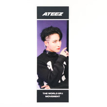 Load image into Gallery viewer, ATEEZ &#39;The World Ep.1: Movement&#39; Soundwave Lucky Draw Round 2 Benefit Bookmark
