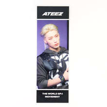 Load image into Gallery viewer, ATEEZ &#39;The World Ep.1: Movement&#39; Soundwave Lucky Draw Round 2 Benefit Bookmark

