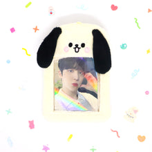 Load image into Gallery viewer, Fluffy Animal Photocard Holder Keyring
