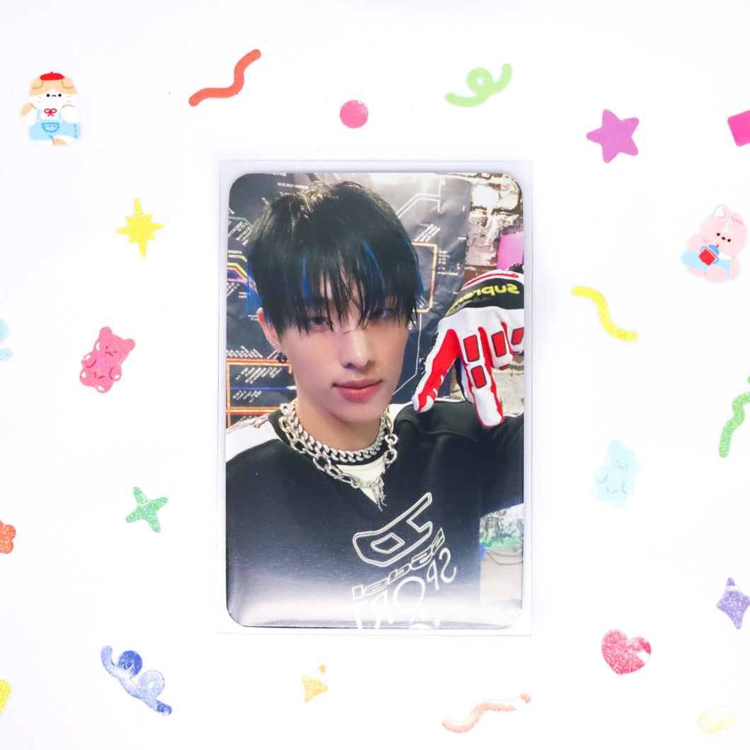 Resealable Clear Sleeves - K-Pop Photo Card Sleeves (58x88mm +25mm Flap)