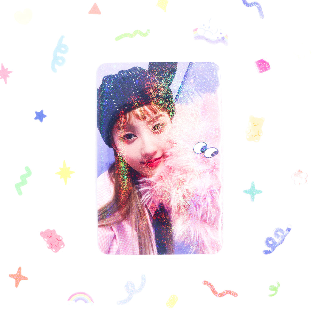 glitter card sleeves Glitter Star