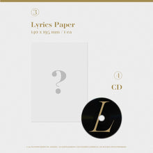 Load image into Gallery viewer, Blackpink Lisa 1st Solo Album &#39;LALISA&#39; - Regular Album
