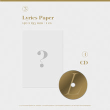Load image into Gallery viewer, Blackpink Lisa 1st Solo Album &#39;LALISA&#39; - Regular Album

