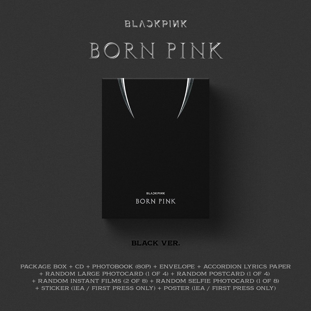 K-POP・アジア BLACKPINK 2nd ALBUM [BORN PINK] BOX SET Kpop Dünyasi Blackpınk - 2nd Album [born Pınk] - Pink Versiyon
