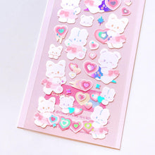 Load image into Gallery viewer, Floro Sticker - Heart Beam
