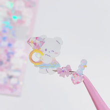 Load and play video in Gallery viewer, Floro Sticker - Bling Bling
