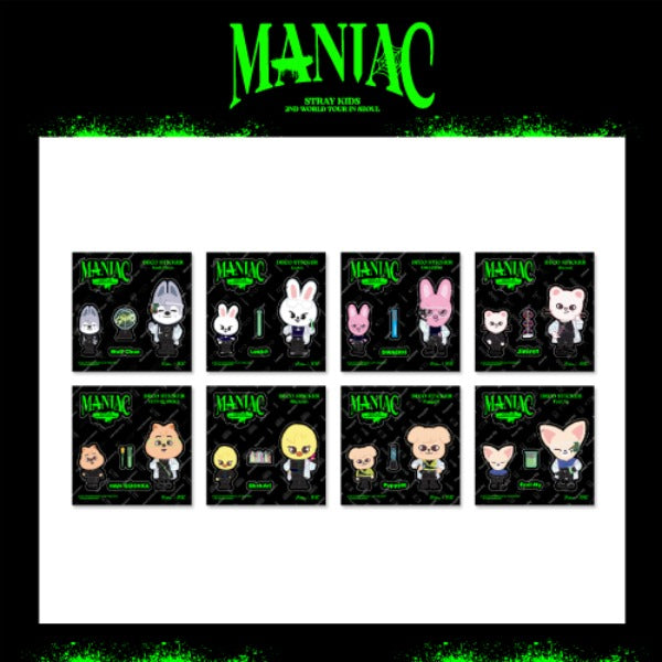 Stray Kids Maniac 2nd World Tour in Seoul MD - SKZOO Deco Sticker Set