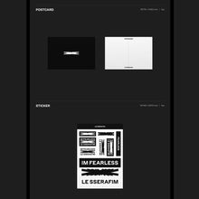 Load image into Gallery viewer, LE SSERAFIM 1st Mini Album &#39;FEARLESS&#39;
