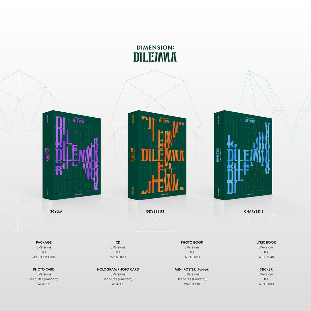 Enhypen 1st Full Album ‘Dimension : Dilemma'