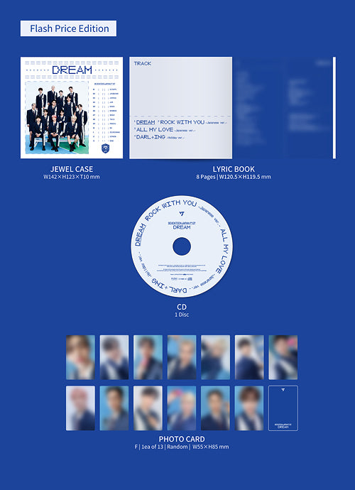 SEVENTEEN Japan 1st Mini Album 'Dream' – K-POP BAZAAR