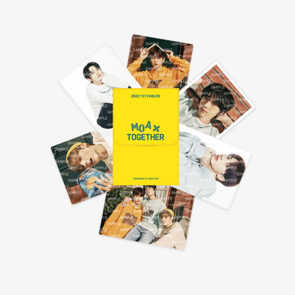 TXT (Tomorrow X Together) 2022 Fanlive 'MOA x Together' Mini Photo Card