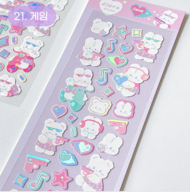 Floro Sticker - Game