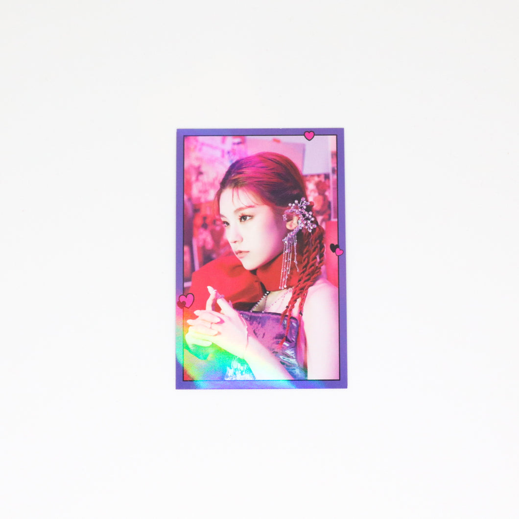 ITZY 'Guess Who' Withdrama POB Benefit Photocard