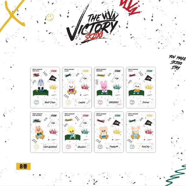 Stray Kids x SKZOO 'The Victory' Official MD - Deco Magnet