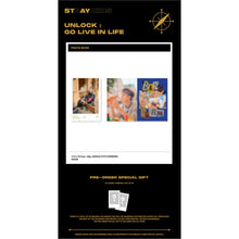 Load image into Gallery viewer, Stray Kids &#39;UNLOCK : GO LIVE IN LIFE&#39; OFFICIAL MD - PHOTO BOOK
