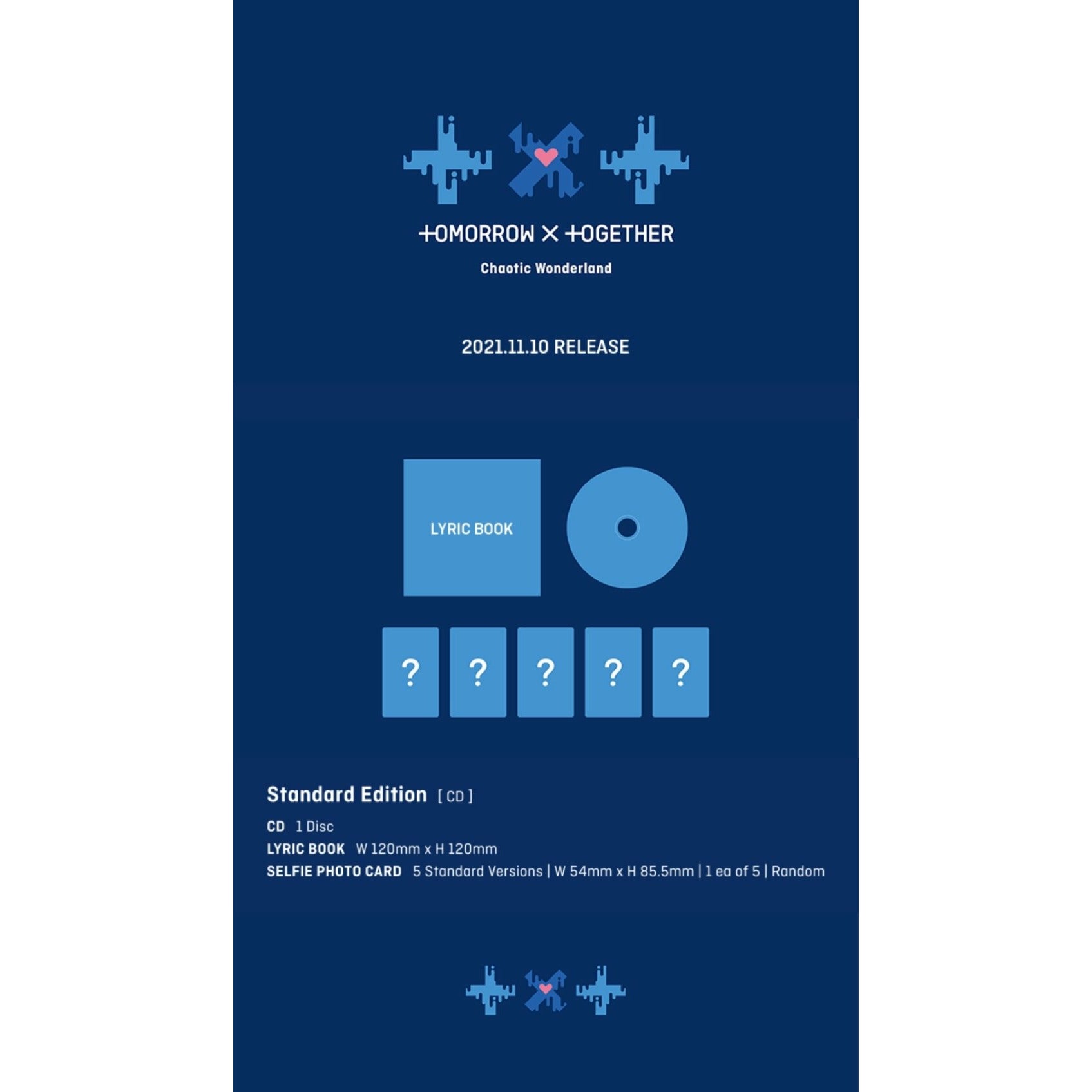 TOMORROW X TOGETHER - TXT chaotic wonderland weverse