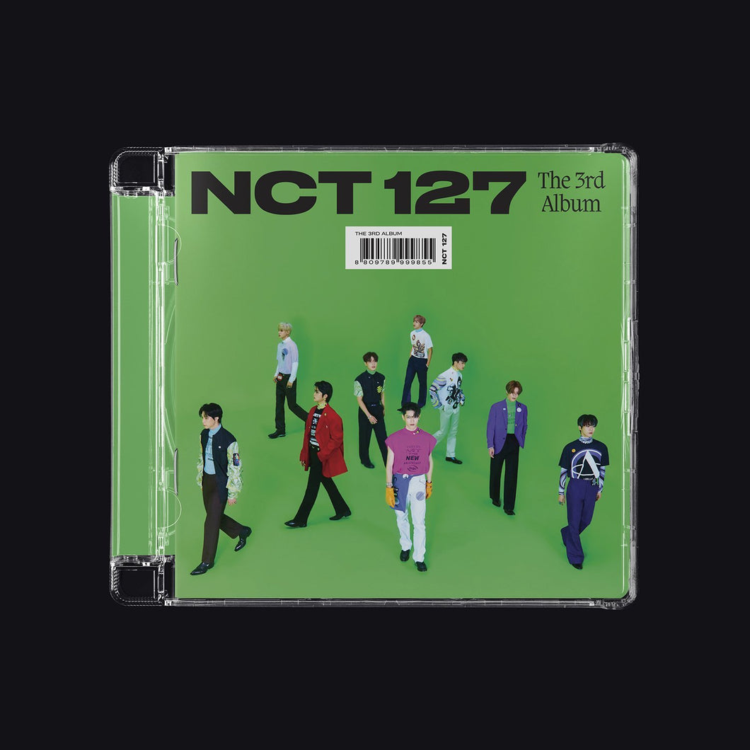 NCT 127 3rd Full Album 'Sticker' - Jewel Case Version
