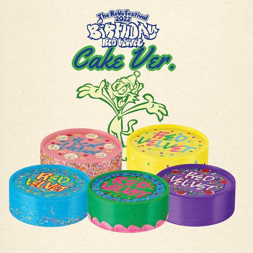 Red Velvet Mini Album 'The ReVe Festival 2022 - Birthday' (Cake Ver / Limited Edition)