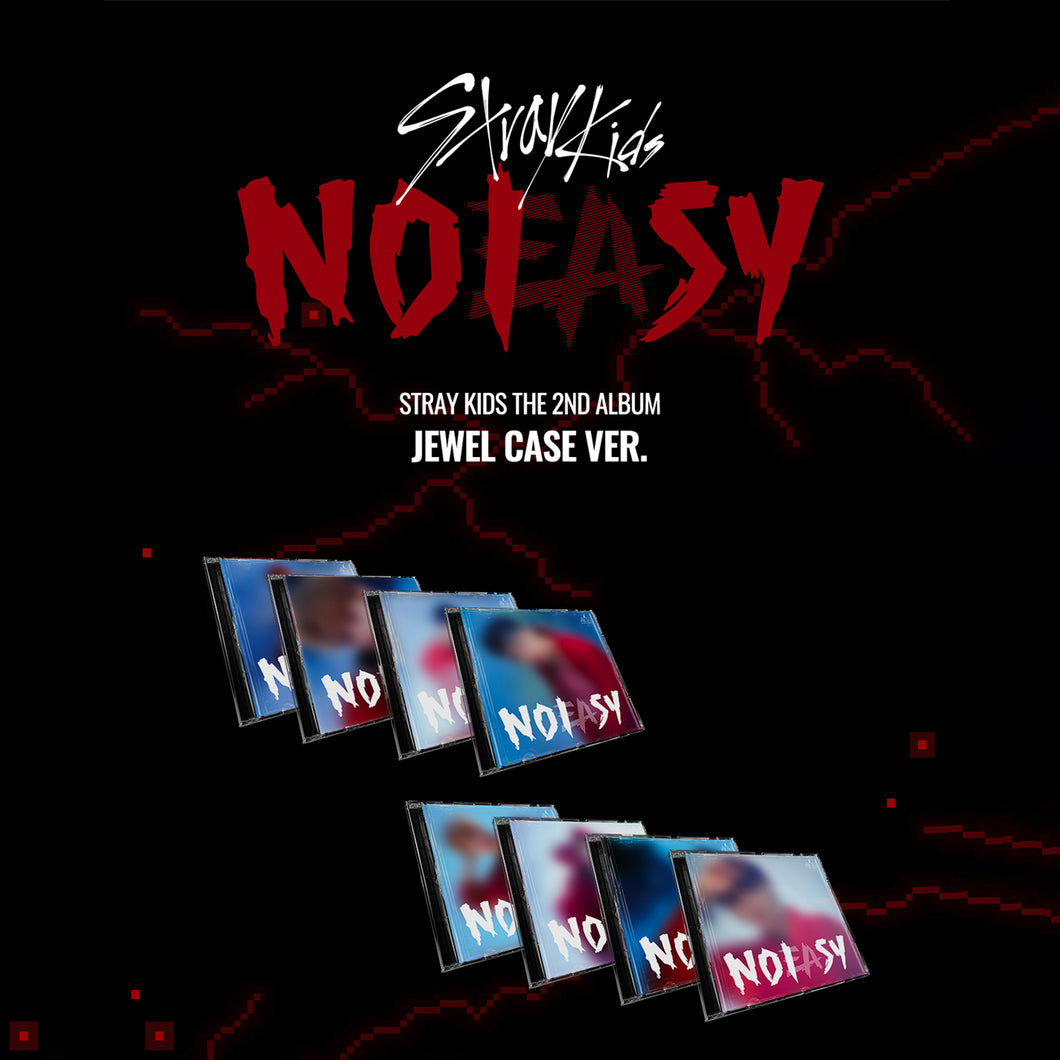 Stray Kids The 2nd Album 'NoEasy' - Jewel Case