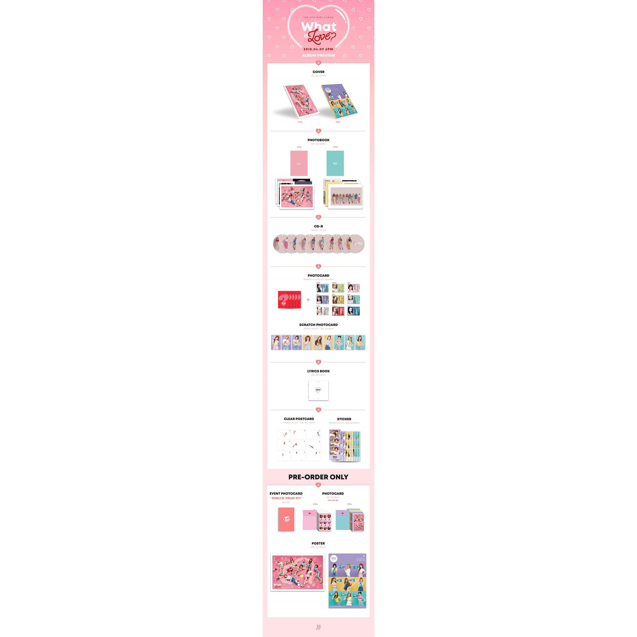 Twice 5th Mini Album 'What is Love?' – K-POP BAZAAR