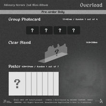 Load image into Gallery viewer, Xdinary Heroes 2nd Mini Album &#39;Overload&#39;
